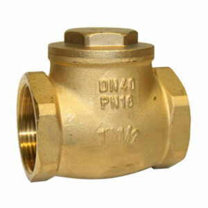 Brass swing check valves